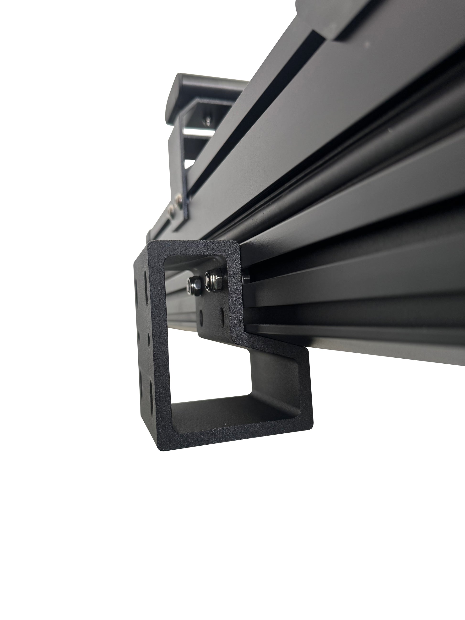 Rooftop Tent Awning Brackets Side View on Tent Image