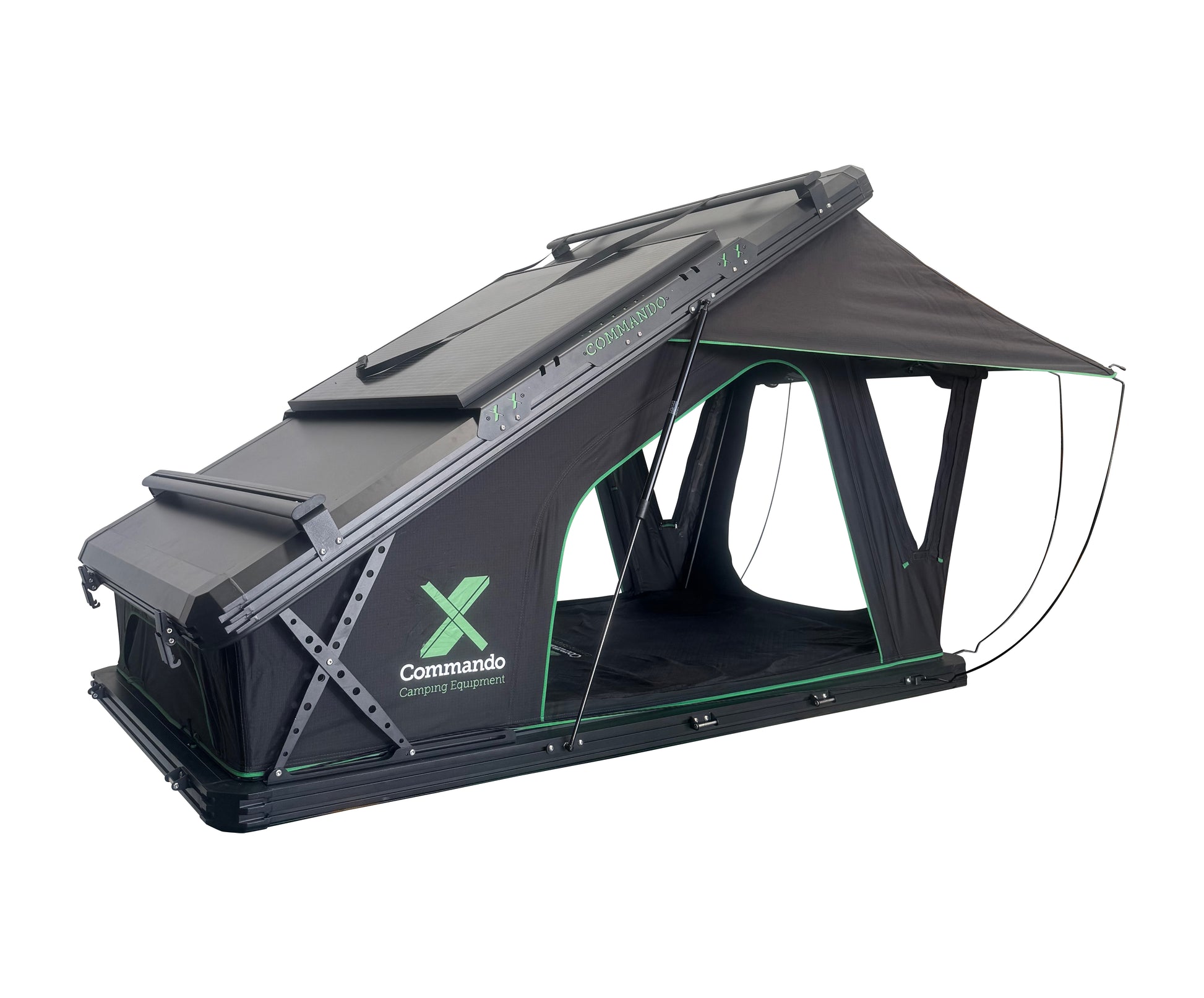 Commando Xtreme Rooftop Tent Rear Side Image