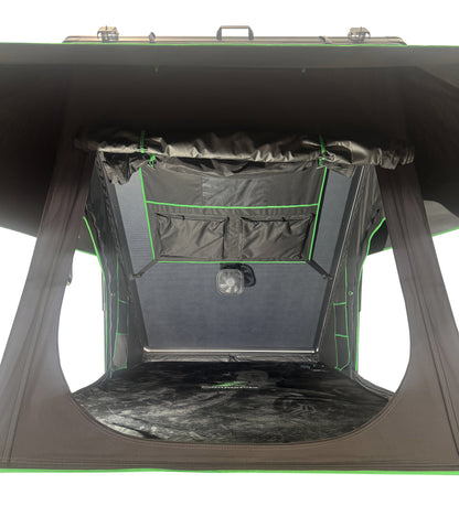 Commando Xplorer Deluxe Rooftop Tent Front Inside Low Image