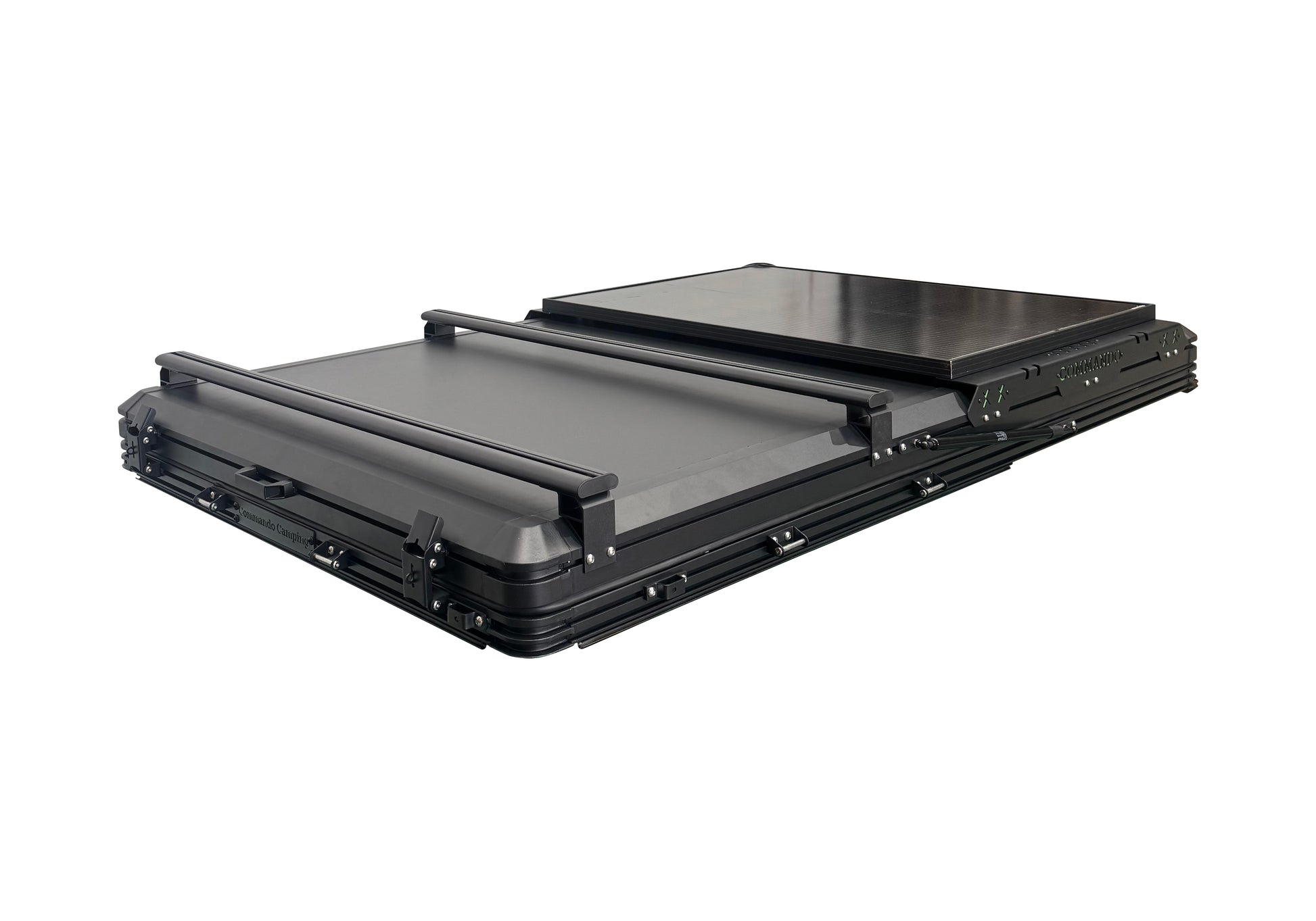 Commando Xplorer Deluxe Rooftop Tent Closed Side Image