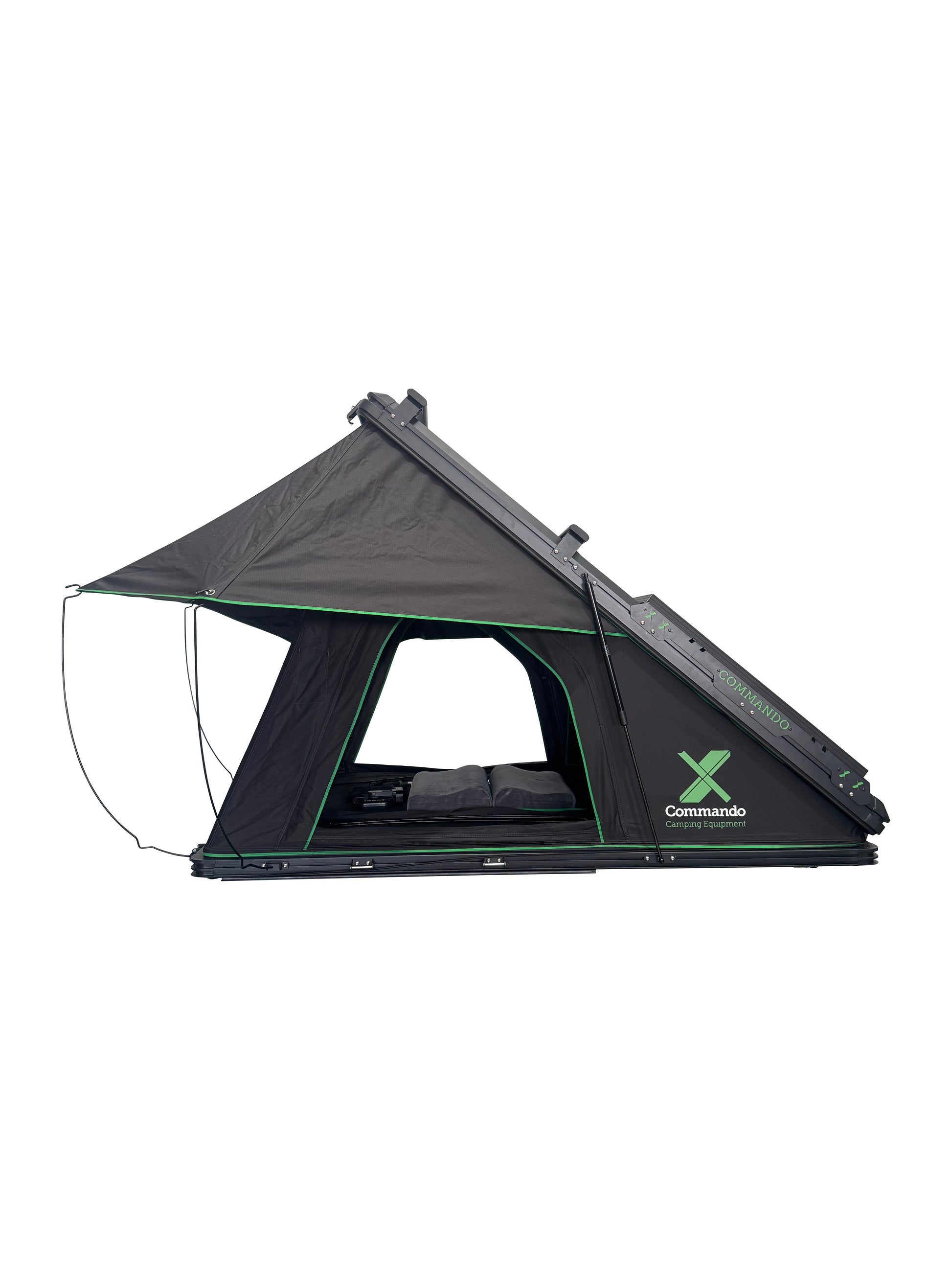 Commando Xplorer Deluxe Rooftop Tent Side Image